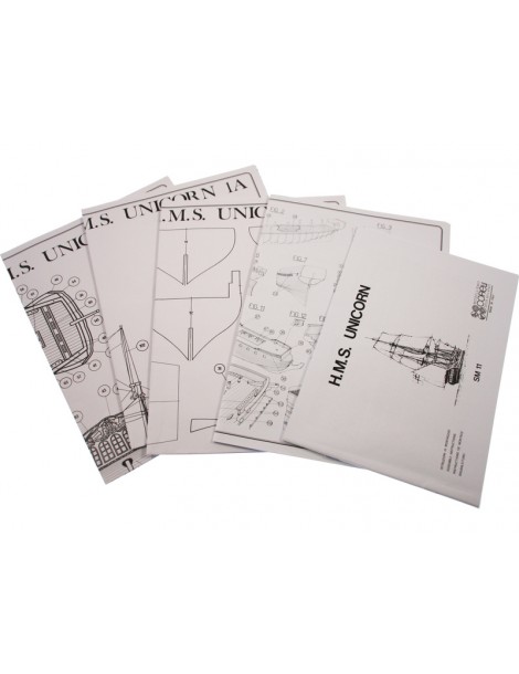 HMS Unicorn construction kit