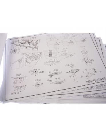 HMS Unicorn construction kit