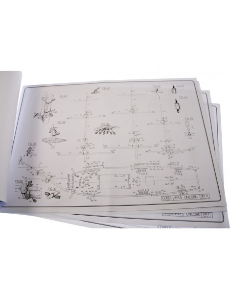 HMS Unicorn construction kit