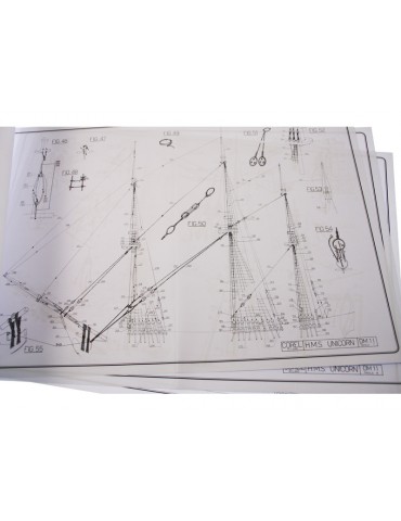 HMS Unicorn construction kit