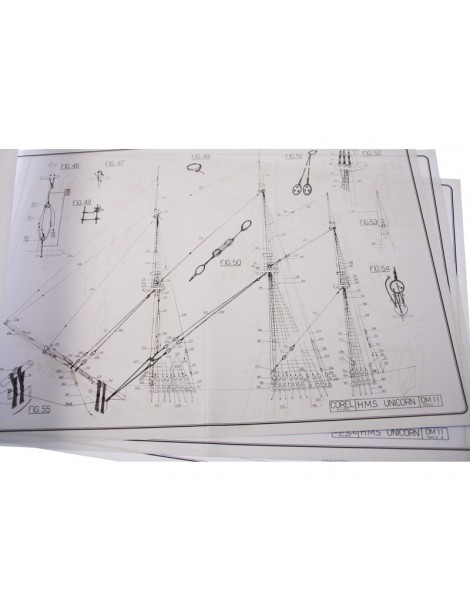 HMS Unicorn construction kit