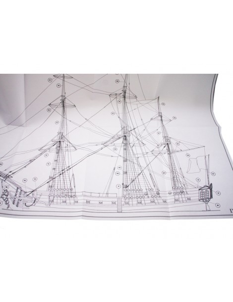 HMS Unicorn construction kit