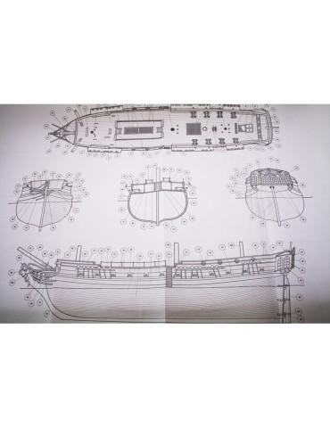 HMS Unicorn construction kit