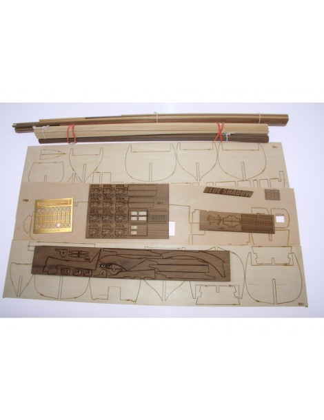 MAMOLI Blue Shadow briga 1778 1:64 kit