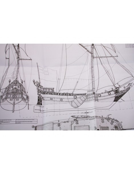 MAMOLI Yacht Mary Bausatz 1:54 Mamoli