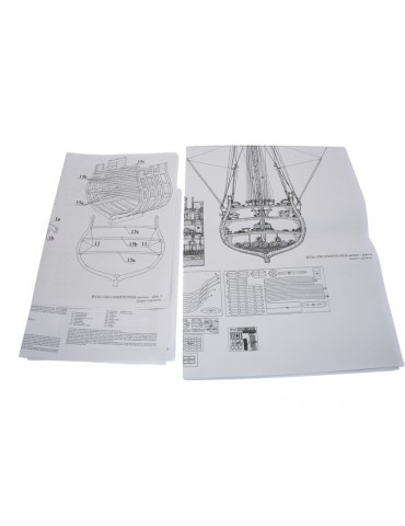 MAMOLI USS Constitution Bausatz 1:93 Mamoli