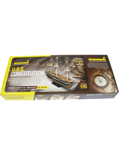 USS Consitution Mast Bausatz 1:93 Mamoli