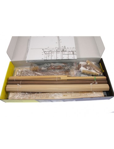 USS Consitution Mast Bausatz 1:93 Mamoli