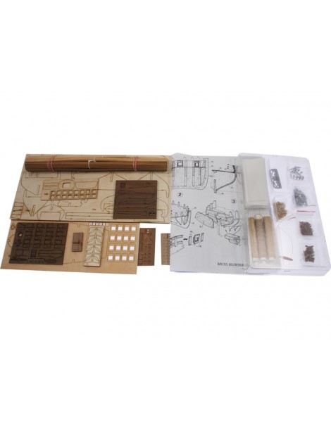 MAMOLI Hunter kutr 1:72 kit
