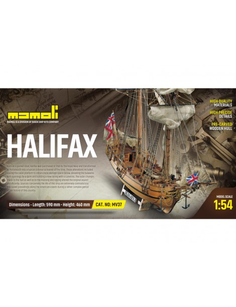 MAMOLI Halifax 1768 1:54 kit