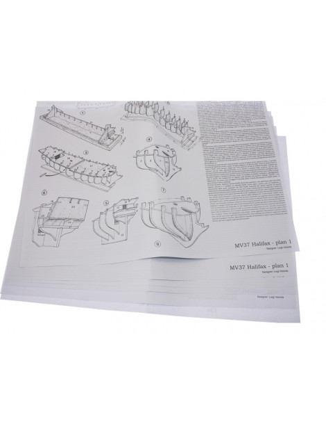 MAMOLI Halifax 1768 1:54 kit