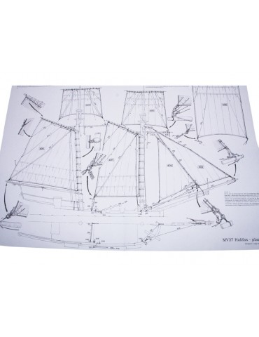 MAMOLI Halifax 1768 1:54 kit