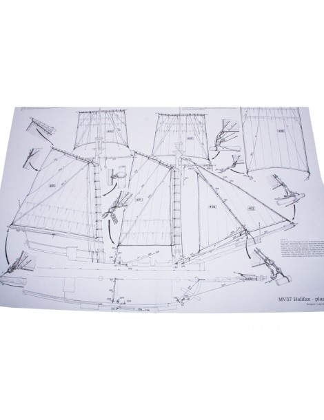 MAMOLI Halifax 1768 1:54 kit