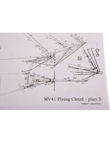 Flying Cloud kit 1:96 Mamoli