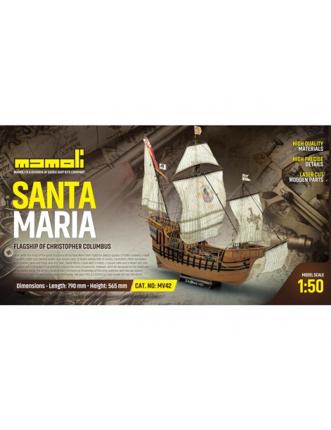 MAMOLI Santa Maria Bausatz 1:50 Mamoli