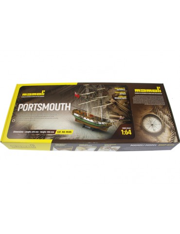 Portsmouth Bausatz 1:64 Mamoli