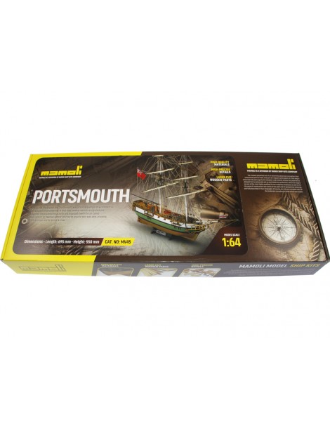 Portsmouth Bausatz 1:64 Mamoli