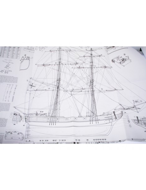 Portsmouth Bausatz 1:64 Mamoli