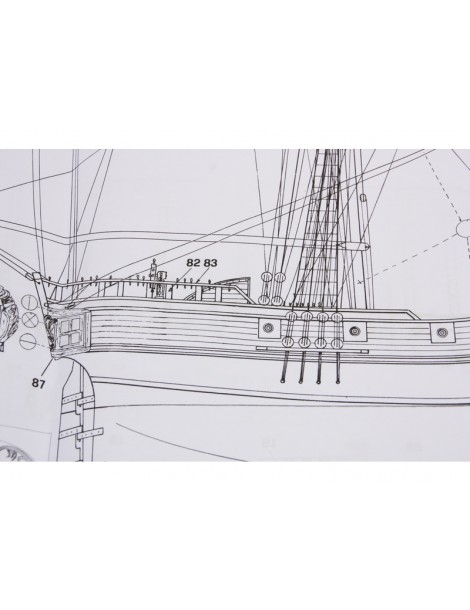 Portsmouth Bausatz 1:64 Mamoli