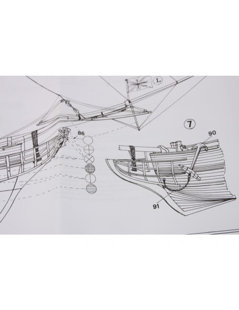 Portsmouth Bausatz 1:64 Mamoli