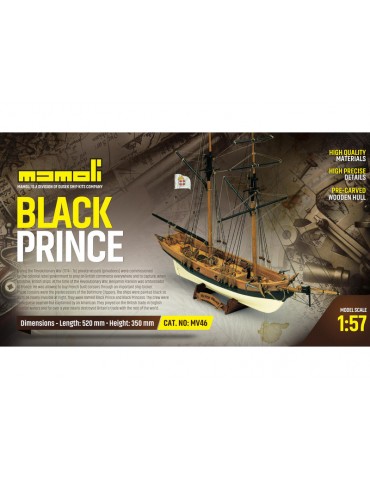 MAMOLI Black Prince 1774 1:57 kit