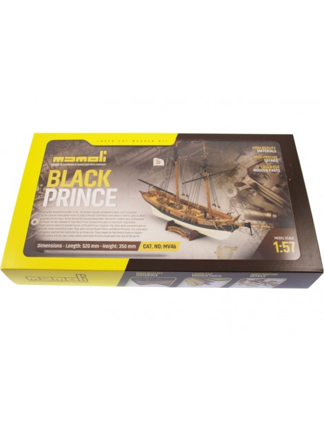 MAMOLI Black Prince 1774 1:57 kit