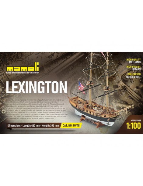 MAMOLI Lexington 1775 1: 100 kit