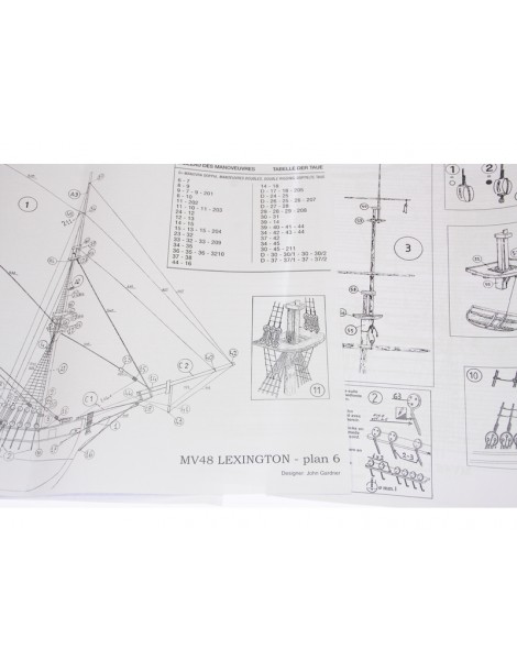 MAMOLI Lexington 1775 1: 100 kit