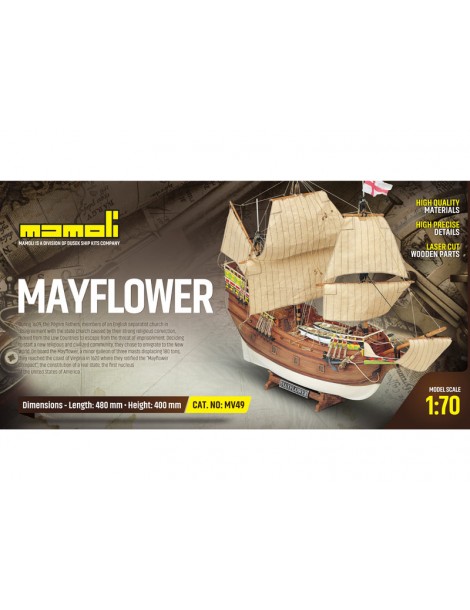 Mayflower Bausatz 1:70 Mamoli