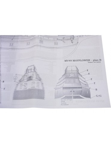 Mayflower Bausatz 1:70 Mamoli