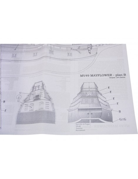 Mayflower Bausatz 1:70 Mamoli