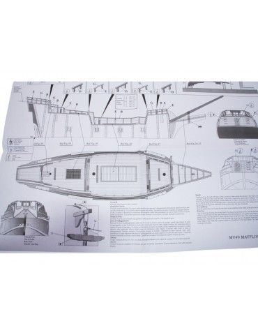 Mayflower Bausatz 1:70 Mamoli