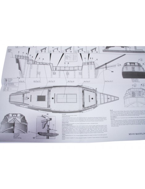 Mayflower Bausatz 1:70 Mamoli