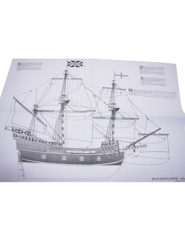 Mayflower Bausatz 1:70 Mamoli
