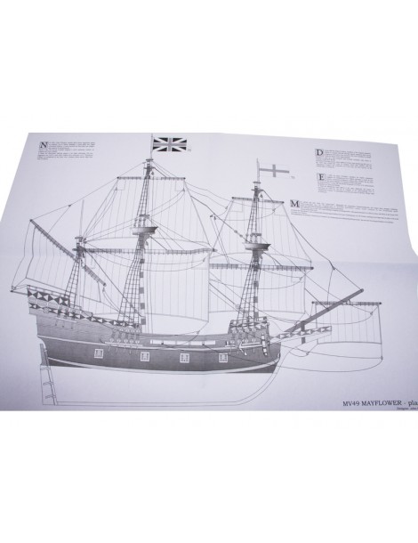 Mayflower Bausatz 1:70 Mamoli
