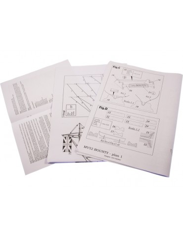 MAMOLI H.M.S. Bounty 1787 1: 100 kit