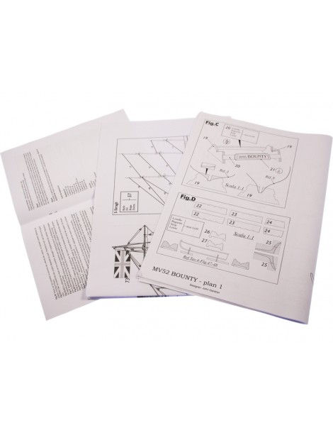 MAMOLI H.M.S. Bounty 1787 1: 100 kit