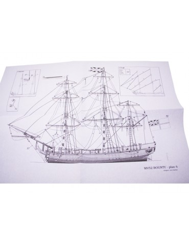 MAMOLI H.M.S. Bounty 1787 1: 100 kit