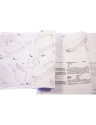 MAMOLI H.M.S. Bounty 1787 1: 100 kit