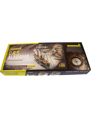 Alabama kit 1:120 Mamoli