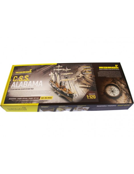 Alabama kit 1:120 Mamoli