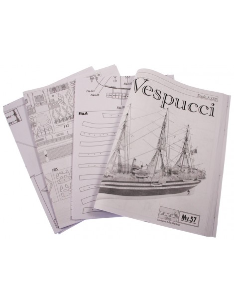 Amerigo Vespucci kit 1:150 Mamoli