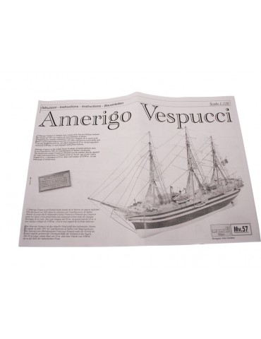 Amerigo Vespucci kit 1:150 Mamoli