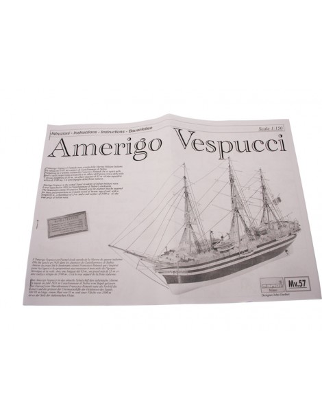 Amerigo Vespucci kit 1:150 Mamoli