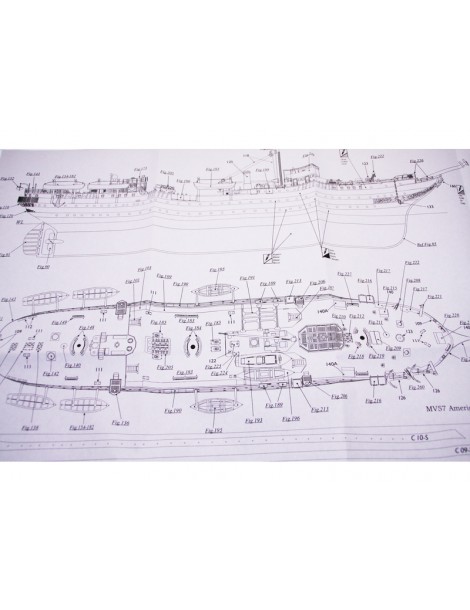 Amerigo Vespucci kit 1:150 Mamoli