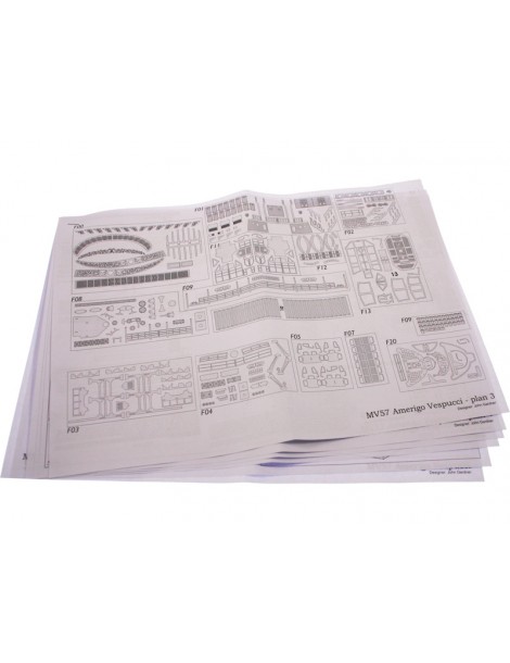 Amerigo Vespucci kit 1:150 Mamoli