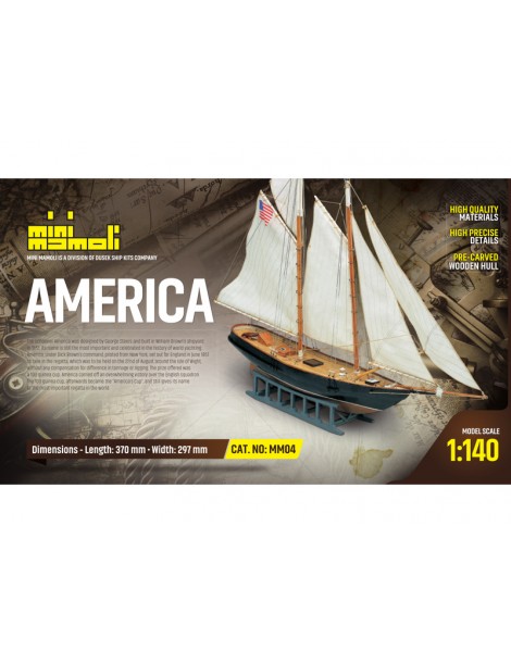 America kit 1:140 Mini Mamoli