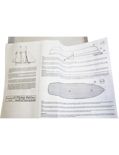 MINI MAMOLI Flying Fish 1: 100 kit