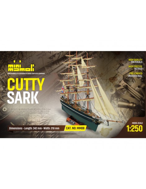 MINI MAMOLI Cutty Sark 1: 250 kit