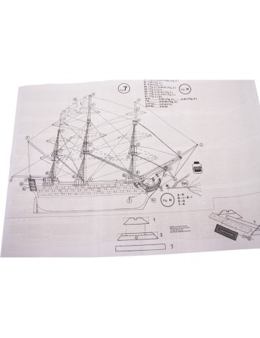 MINI MAMOLI H.M.S. Victory 1: 325 kit